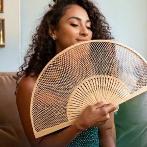 Leque Silverwind Marrom